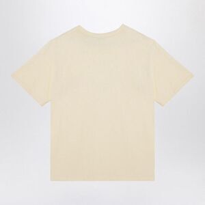 WALES BONNER Men's Essential Crewneck T-Shirt Men YELLOW T-Shirts